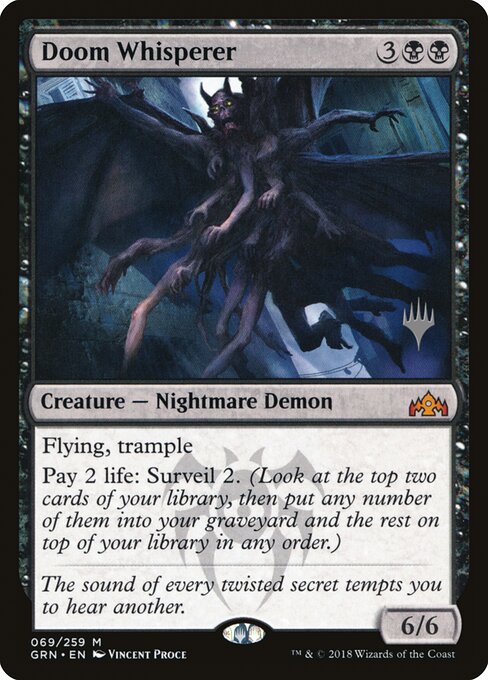 Susurrador de la fatalidad — Guilds of Ravnica Promos