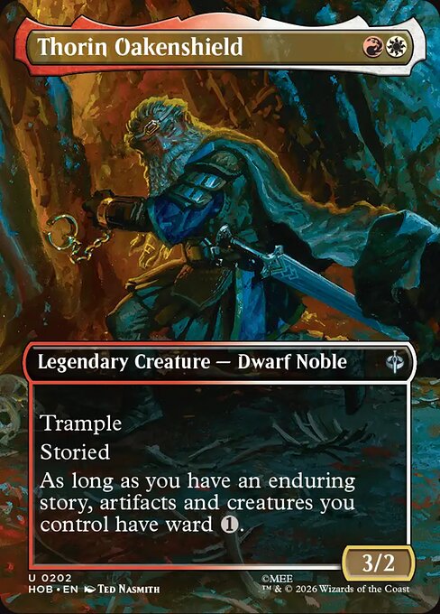 Thorin Escudo de Roble — The Hobbit