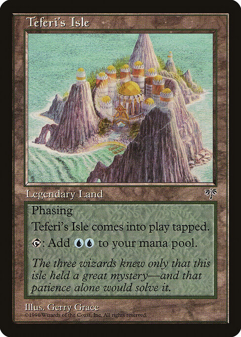 Carta Isla de Teferi (Mirage)