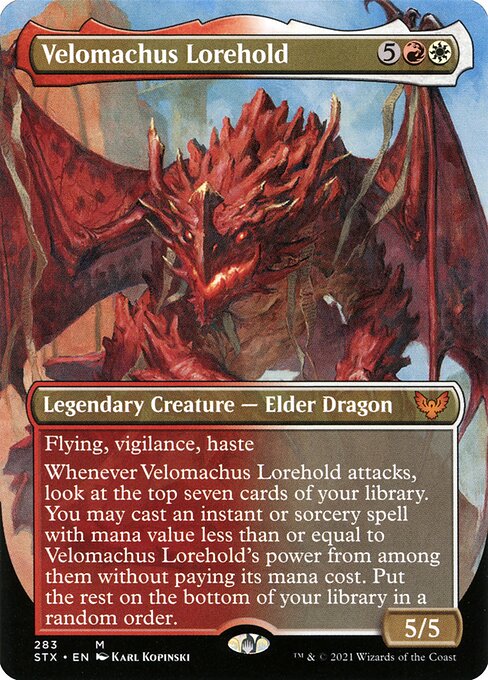 Carta Velomachus Sapiéntium — Strixhaven: School of Mages · STX · #283