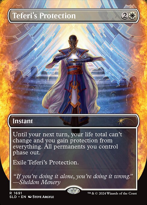 Protección de Teferi — Secret Lair Drop