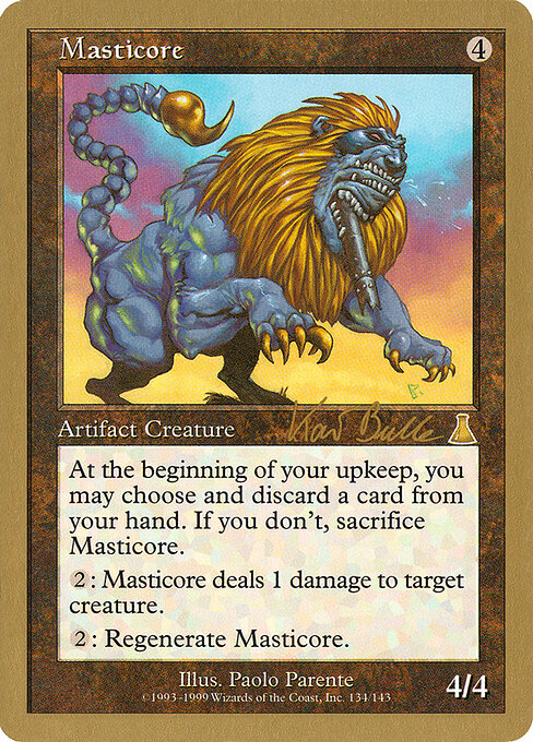 Masticore — World Championship Decks 1999