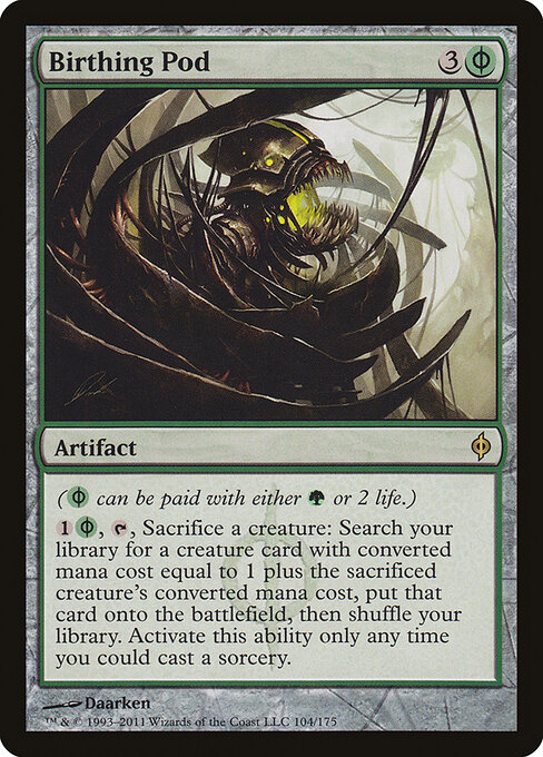 Carta Vaina de nacimiento — New Phyrexia · NPH · #104