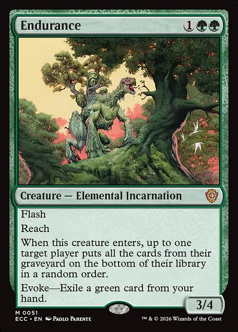 Carta Resistencia — Lorwyn Eclipsed Commander · ECC · #51