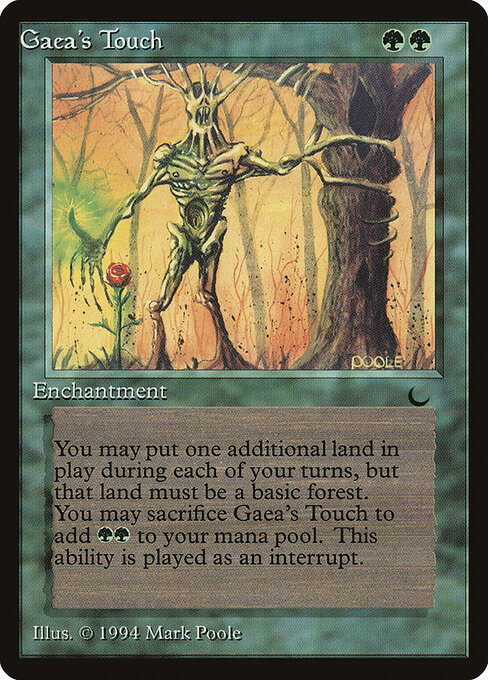 Gaea's Touch — The Dark
