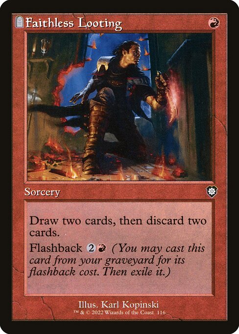 Saqueo infiel — The Brothers' War Commander
