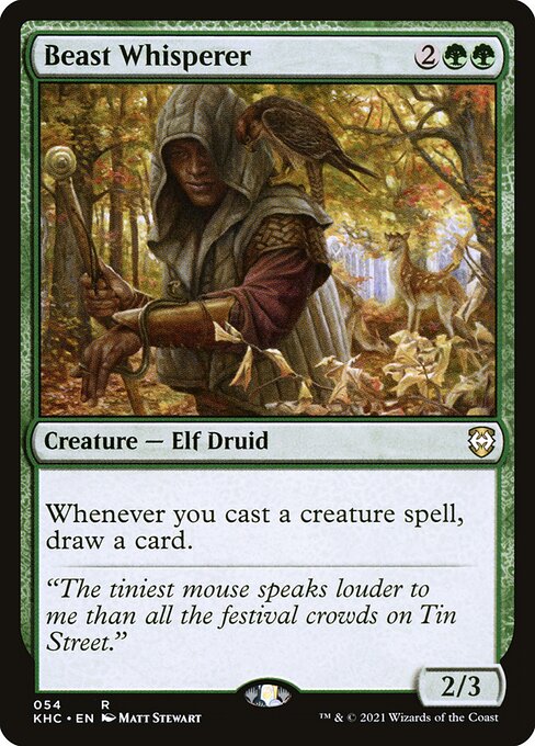 Encantador de bestias — Kaldheim Commander