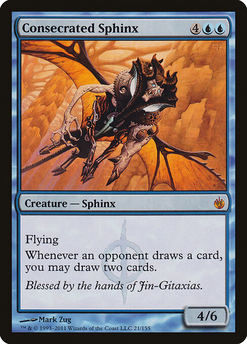 Esfinge consagrada — Mirrodin Besieged
