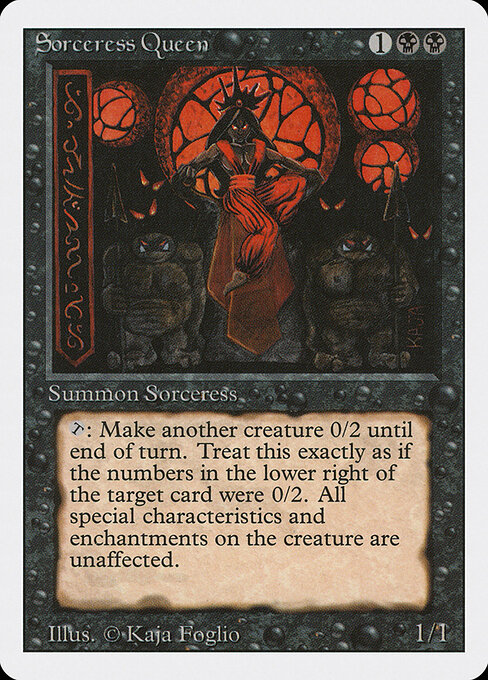 Carta Reina hechicera — Revised Edition · 3ED · #131