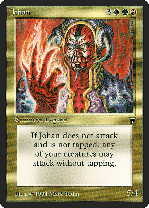 Carta Johan — Legends · LEG · #236
