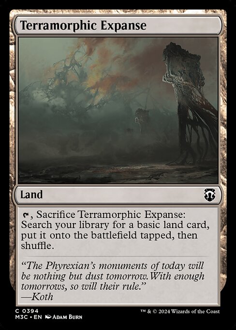 Expansión terramórfica — Modern Horizons 3 Commander
