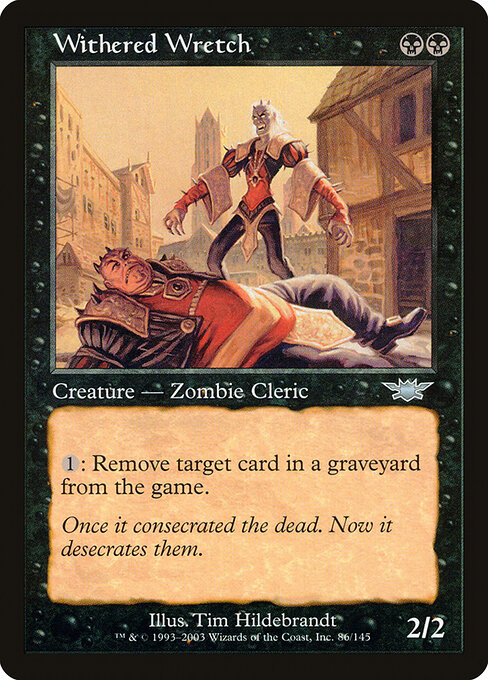 Carta Desgraciado atrofiado — Legions · LGN · #86