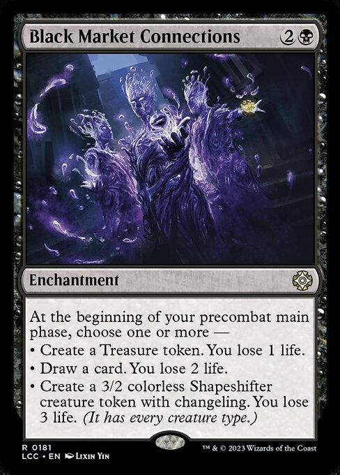 Carta Contactos en el mercado negro — The Lost Caverns of Ixalan Commander · LCC · #181