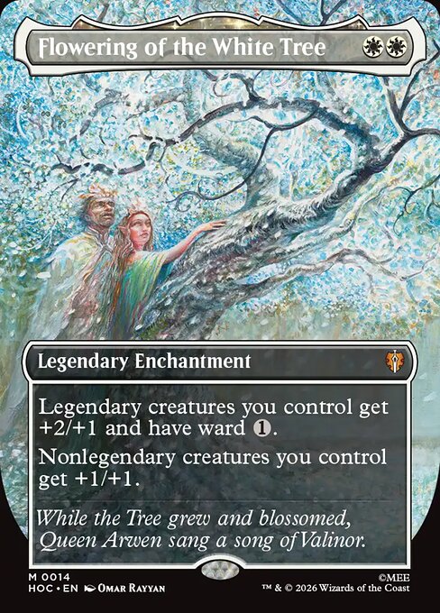Carta Floración del Árbol Blanco — The Hobbit Eternal · HOC · #14