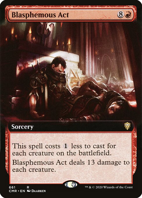 Acto blasfemo — Commander Legends