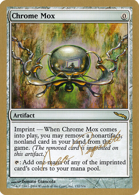 Mox de cromo — World Championship Decks 2004