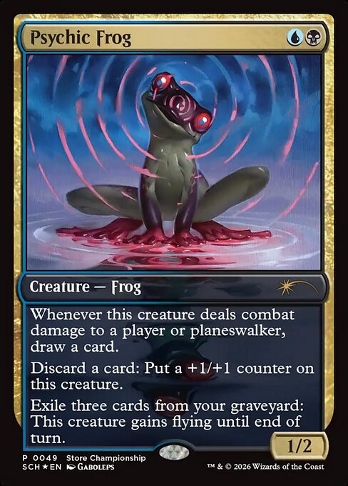Carta Rana psíquica — Store Championships · SCH · #49