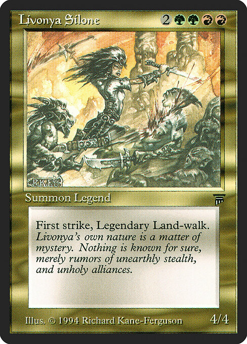Carta Livonya Silone — Legends · LEG · #242
