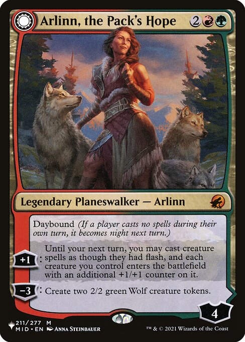 Arlinn, the Pack's Hope // Arlinn, the Moon's Fury — The List