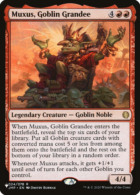 Muxus, grande de los trasgos — The List