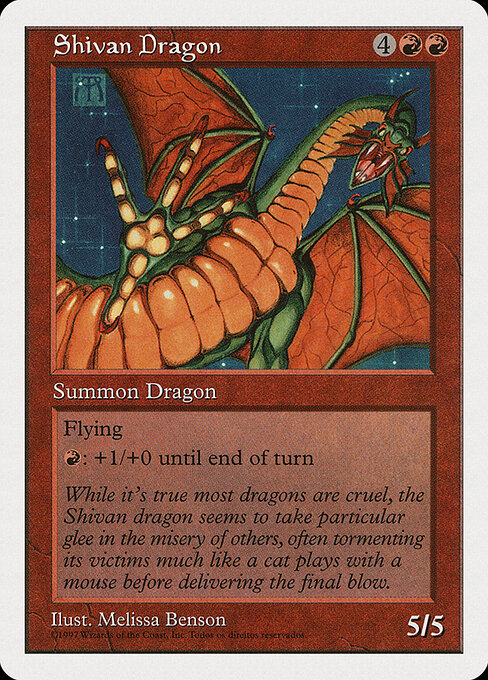 Dragón shivano — Fifth Edition