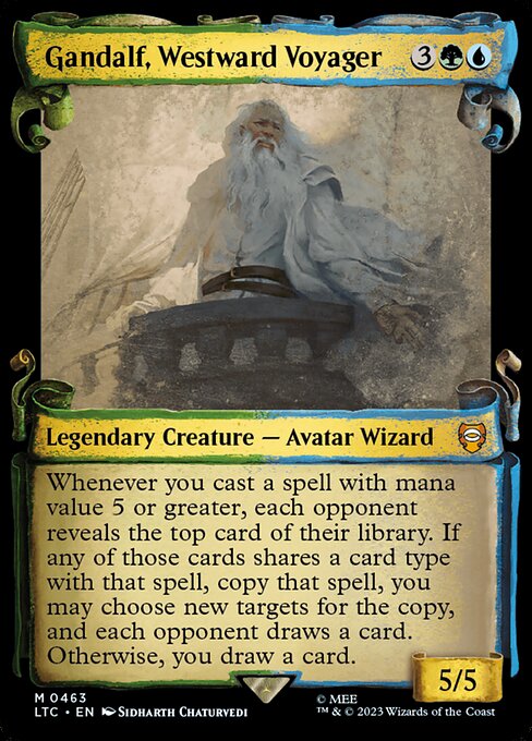 Carta Gandalf, viajero hacia el Oeste — Tales of Middle-earth Commander · LTC · #463