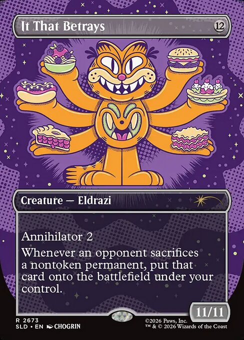 Carta El que traiciona — Secret Lair Drop · SLD · #2673