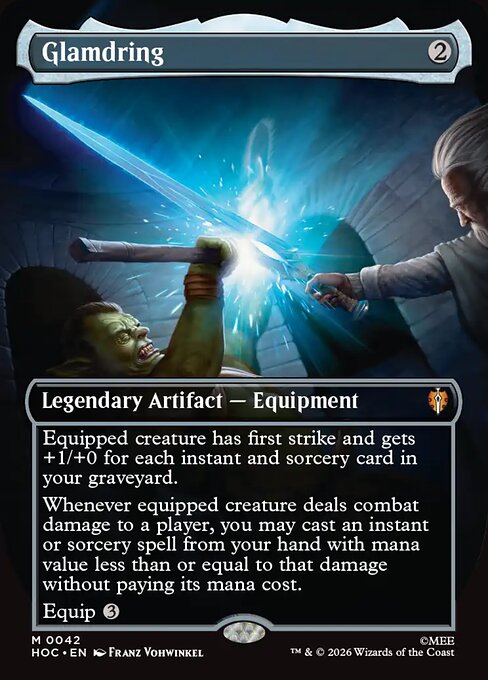 Carta Glamdring — The Hobbit Eternal · HOC · #42