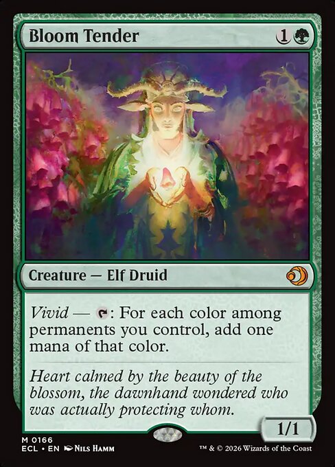 Cuidadora de las flores — Lorwyn Eclipsed