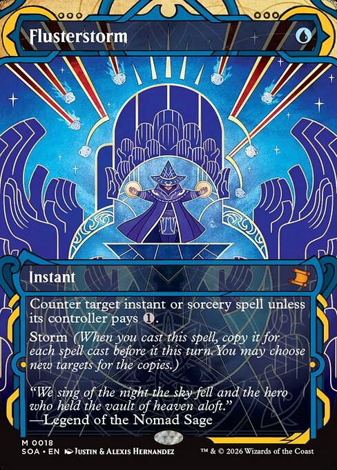 Tormenta azoradora — Secrets of Strixhaven Mystical Archive