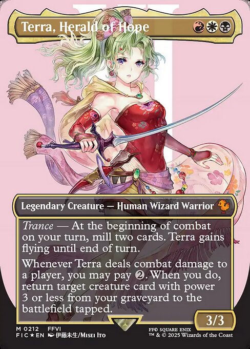 Terra, Herald of Hope — Final Fantasy Commander