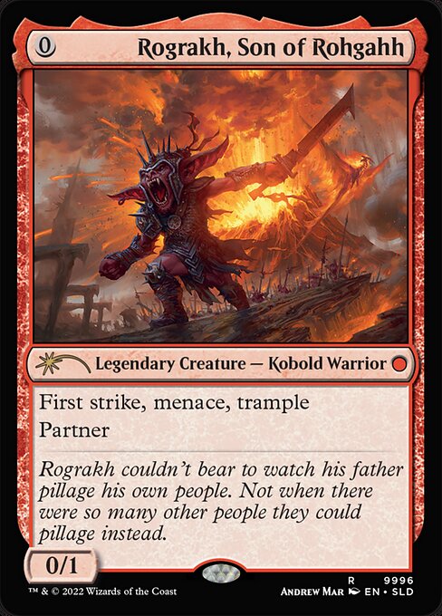 Rograkh, hijo de Rohgahh — Secret Lair Drop