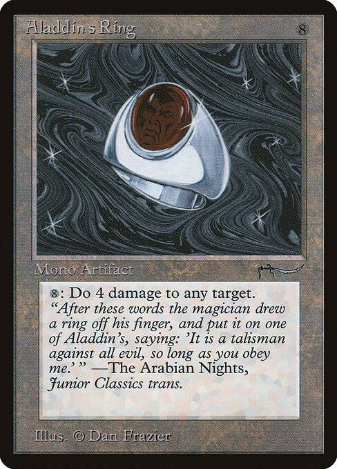 Carta Anillo de Aladino — Arabian Nights · ARN · #57