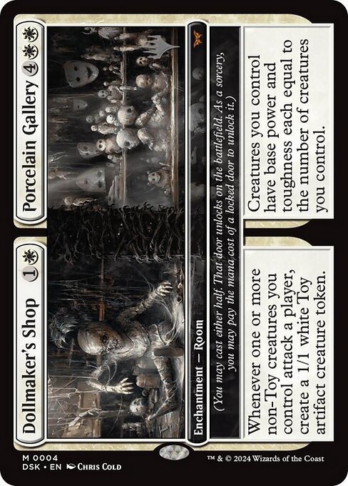 Dollmaker's Shop // Porcelain Gallery — Duskmourn: House of Horror Promos