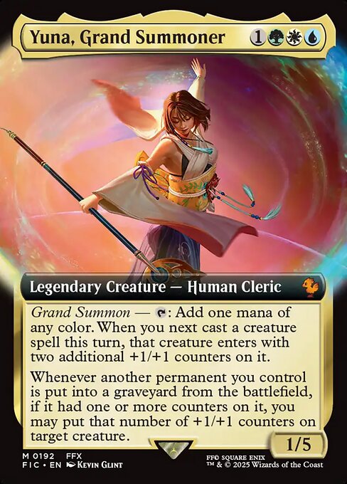 Yuna, Grand Summoner — Final Fantasy Commander