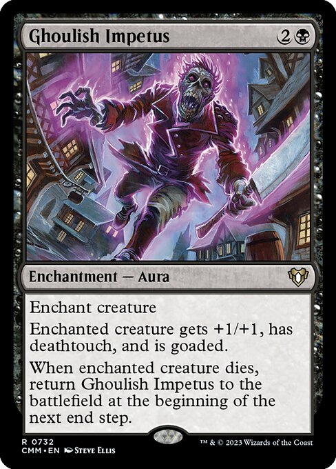 Ímpetu necrófago — Commander Masters