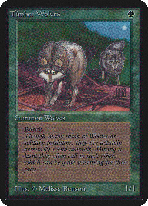 Lobos ferales — Limited Edition Alpha