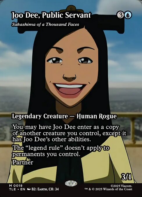 Sakashima de las mil caras — Avatar: The Last Airbender Eternal