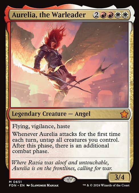 Aurelia, la líder de guerra — Foundations