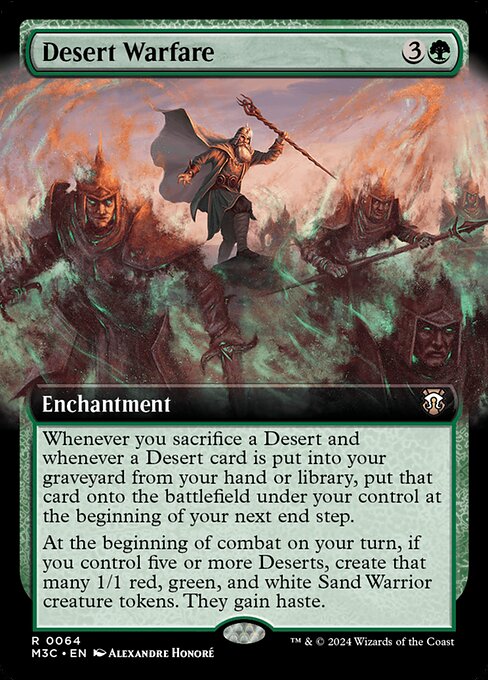 Carta Desert Warfare — Modern Horizons 3 Commander · M3C · #64