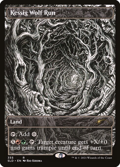 Carta Coto de lobos de Kessig — Secret Lair Drop · SLD · #355