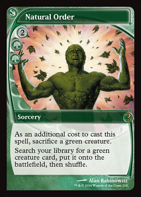 Orden natural — Mystery Booster 2