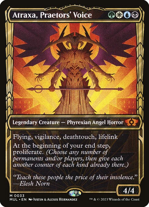 Atraxa, voz de los magistrados — Multiverse Legends
