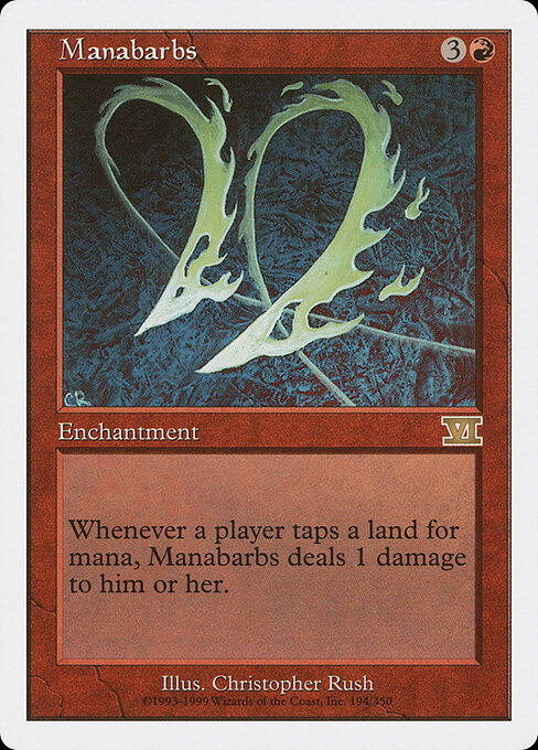 Espinas de maná — Classic Sixth Edition
