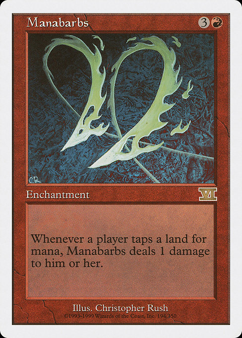 Espinas de maná — Classic Sixth Edition
