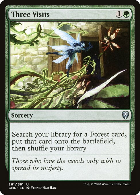 Tres visitas — Commander Legends