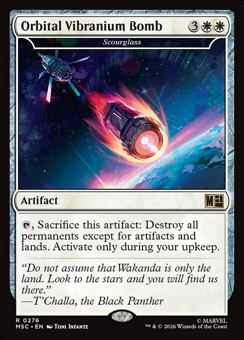 Carta Reloj depurador — Marvel Super Heroes Commander · MSC · #276