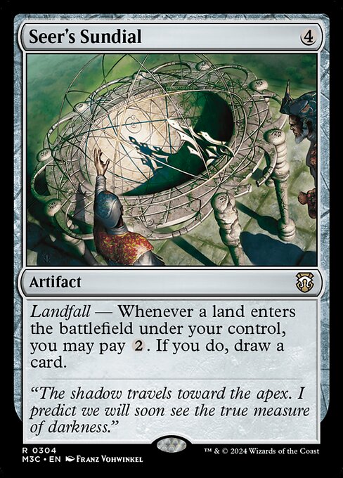 Reloj de sol del vidente — Modern Horizons 3 Commander