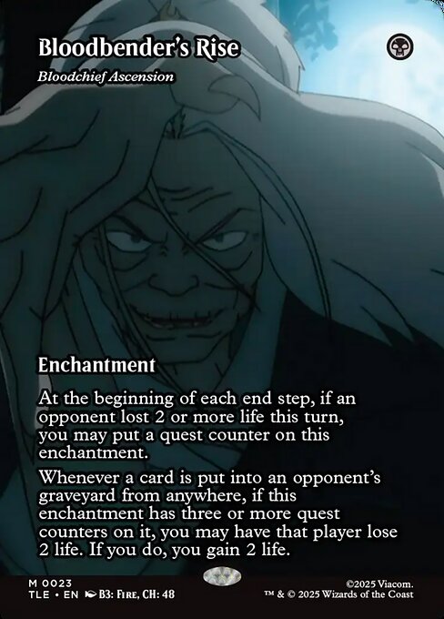 Carta Ascenso del jefe de sangre — Avatar: The Last Airbender Eternal · TLE · #23