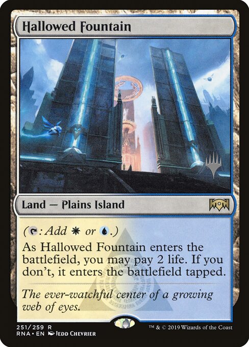 Fuente consagrada — Ravnica Allegiance Promos